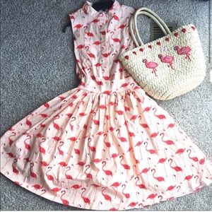 Flamingo dress size S